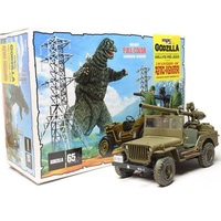 MPC Godzilla Army Jeep 1:25 Scale Movie Plastic Model Kit