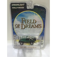 Greenlight 1:64 Scale Hollywood Series - Field of Dreams - 1987 Jeep Wrangler YJ - CHASE