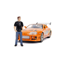 Fast & Furious 1:24 Scale Brian with Toyota Supra
