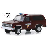 Greenlight 1:64 Hollywood Series 25 : The X-Files (TV Series, 1993-2002) - 1981 Chevrolet K5 Blazer Sheriff