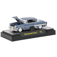 M2 Machines Auto-Thentics 1:64 Scale R41 - 1954 CHEVY BEL AIR - GREY