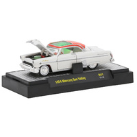 M2 Machines Auto-Thentics 1:64 Scale R41 -1954 MERCURY SUN VALLEY - GREY WITH ORANGE TOP