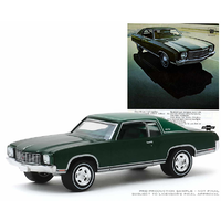 Greenlight 1:64 Vintage Ad Cars Series 2 - 1970 Chevrolet Monte Carlo - “A Group Picture of all the Cars in Monte Carlo’s Field”