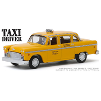 Greenlight 1:64 Hollywood Series 26 : Travis Bickle's 1975 Checker Taxicab - Taxi Driver (1980)