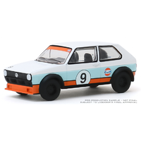 Greenlight 1:64 Scale - Club V-Dub Series 10 Gulf Oil #9 - 1974 Volkswagen Golf