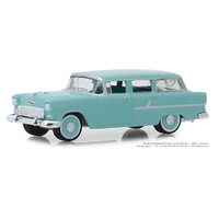 Greenlight 1:64 Estate Wagons Series 4 - 1955 Chevrolet Two-Ten Townsman in Sea Mist Green