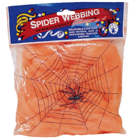 Spider Webbing Orange