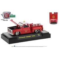 M2 Machines 1:64 Auto-Trucks Hobby Exclusive 1976 Chevrolet Truck Custom Fire Chief Limited Edition