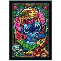 Tenyo Disney Stitch Jigsaw Puzzle - Stained Glass 266 pieces