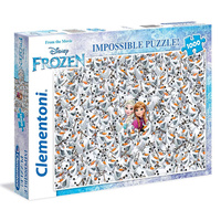 Clementoni Disney Puzzle Frozen Impossible Jigsaw Puzzle 1000 Pieces