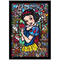 Tenyo Disney Snow White and the Seven Dwarfs Jigsaw Puzzle - Stained Glass 266 pieces