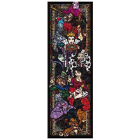 Tenyo Disney Villains Jigsaw Puzzle - Stained Glass 456 pieces