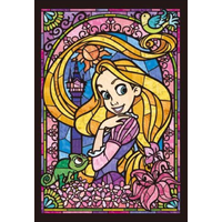 Tenyo Disney Rapunzel Stained Glass Puzzle 266 pieces