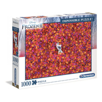 Clementoni Disney 1000 Piece Jigsaw Puzzle - Frozen 2 Impossible Puzzle