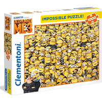 Clementoni Puzzle Despicable Me 3 Impossible Puzzle 1000 Pieces