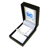 DC Comics - Batman Silver Hook Earings