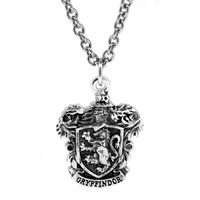 Harry Potter - Gryffindor Crest Sterling Silver Charm Pendant