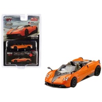 True Scale Miniatures Mini GT - Pagani Huayra Roadster Arancio Saint Tropez / Orange Metallic Limited Edition to 2,400 pieces Worldwide