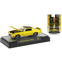 M2 Machines 1:64 Hobby Exclusive  Detroit Muscle - 1970 Chevrolet Camaro Z/28 RS (Yellow with black stripes) - Hurst Sunshine Special