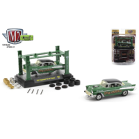M2 Machines 1:64 Model-Kit Auto-Lift Release 31 - 1957 Chevrolet Bel Air “GASSER”