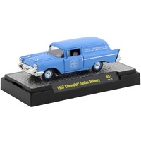 M2 Machines 1:64 Auto-Thentics Release 57 - 1957 Chevrolet Sedan Delivery Light Blue "Pan American World Airways"