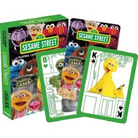 Sesame Street Cast Playing Cards