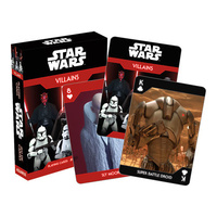 Star Wars Villains Playing Cards