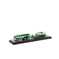 M2 Machines Auto Haulers Fanta & Sprite Release TW03 2020 - 1970 Chevrolet C60 Truck & 1968 Pontiac Firebird 400 H.O.