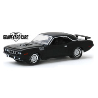 Greenlight 1:64 Hollywood Series 27 : 1971 Plymouth 'Cuda 340 - Graveyard Carz (TV Series, 2012-Current) Season 2, Phantasm 'Cuda