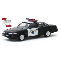 Greenlight 1:64 Hollywood Series 27 : California Highway Patrol - 1992 Ford Crown Victoria Police Interceptor - Gone in Sixty Seconds (2000)