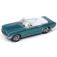 Johnny Lightning 1:64 Muscle Cars USA 2019 Release 2 Version A - 1964 1/2 Ford Mustang Convertible