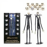 Nightmare Before Christmas NECA 14 Inch Interchangable Heads Jack Skellington