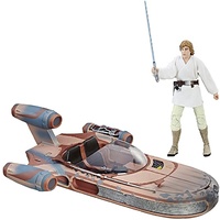 Star Wars Black Series Luke Skywalker X-34 Landspeeder & Figure