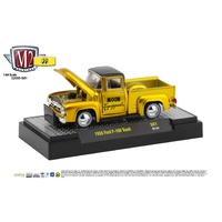 M2 Machines 1:64 Scale - Mooneyes Liquid Gold Series 2 - 1956 Ford F-100 Truck