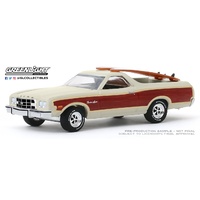 Greenlight 1:64 Scale The Hobby Shop Series 8 - 1973 Ford Ranchero Squire with Surf Boards