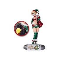 DC Comics Bombshells Harley Quinn Holiday Edition Statue