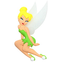Disney Princess Peter Pan Tinkerbell 3D Foam Magnet