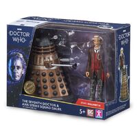 Doctor Who - Big Finish Action Figure 2-pack - Seventh Doctor and Axis Strike Squad Dalek