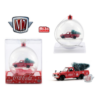 M2 Machines 1:64 Mijo Exclusive Coca Cola Ornament 1976 Datsun 620 Pick Up Truck JDM Advan Yokohama Tires Limited Edition