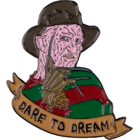 A Nightmare on Elm Street - Freddy Krueger "Dare to Dream" Enamel Pin