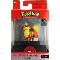 Pokemon Select Figure with Case - Growlithe