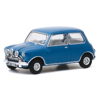 Hollywood Series 28 - 1967 Austin Mini Cooper S 1275 MkI in Blue with Black Leather Straps - The Italian Job (1969)