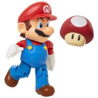 World of Nintendo 4" Wave 19 - Mario with Super Mushroom