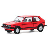 Greenlight 1:64 Hot Hatches Series 1 - 1982 Volkswagen Golf GTI in Red