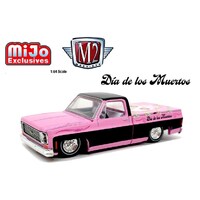 M2 Machines 1:64 MiJo Exclusives - 1973 Chevy Custom Deluxe 10 Day of the Dead " Dia De Los Muertos " 2020 Limited 6,000 Pcs