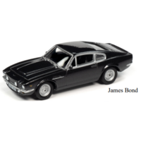 Johnny Lightning 1:64 Scale Pop Culture Series Release 1 - James Bond 1987 Aston Martin V8 Vantage (No Time to Die)