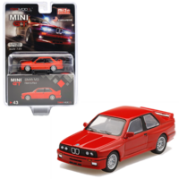 True Scale Miniatures Mini GT - MiJo Exclusive BMW M3 (E30) Henna Red Limited Edition to 2400 pieces Worldwide