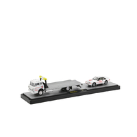 M2 Machines Auto Haulers Mello Yellow & Coca Cola Release TW05 - 1990 Ford C-8000 & 1990 Ford Mustang GT