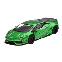 MiJo Exclusives -True Scale Miniatures Mini GT - Liberty Walk LB Works Lamborghini Huracan Version 2 (Green) (USA Exclusive) (Limited to 1,800 pieces)