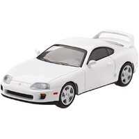 MiJo Exclusive True Scale Miniatures Mini GT - Toyota Supra (JZA80) LHD (Left Hand Drive) Super White Limited Edition to 4,800 pieces Worldwide